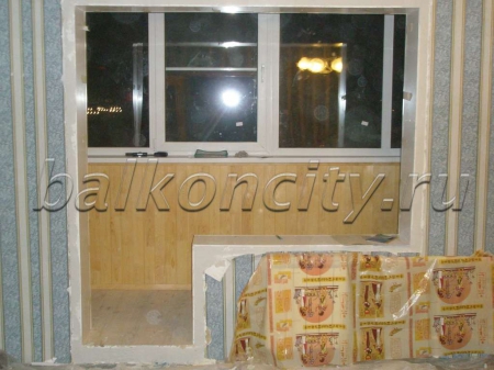 Внутренняя отделка балконов под ключ в Екатеринбурге