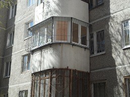 Профессиональная наружная отделка балконов