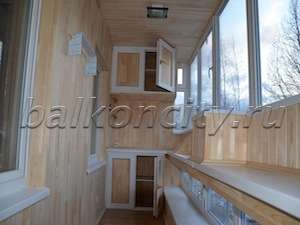 Шкафы и тумбы на балконе и лоджии фото - Балкон-Сити