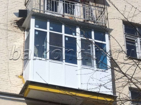 Витражное остекление фото - Балкон-Сити