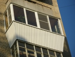 Наружная отделка балконов в Екатеринбурге