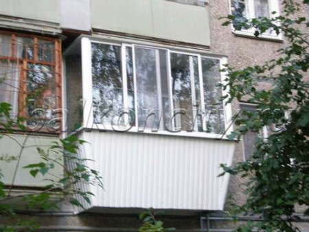 Алюминиевое остекление балконов в Екатеринбурге